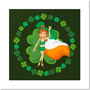 Irish Girl Posters and Art